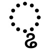 Odia vowel sign Ḷ