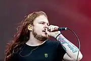Singer and bassist Aaron Pauley