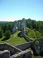 The torture chamber as seen from the tower