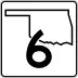 State Highway 6 marker