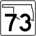 State Highway 73 marker