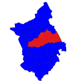 Location in Thayarwaddy district