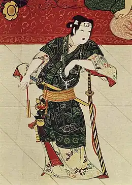 Izumo no Okuni, who founded Kabuki in Kyoto