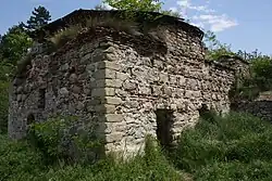 The antique bath, built around 1700 on top of Ancient Roman ruins