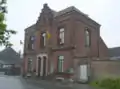 Old school building in Gaasbeek