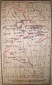 Image 12Map of Old Choctaw country in Mississippi before removal. (from Mississippi Band of Choctaw Indians)