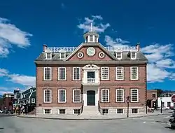 The 18th Century Newport Colony House was an early meeting place of the Court