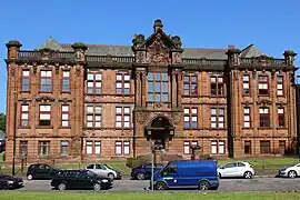 The old Kilmarnock Academy technical building which opened in 1910 and closed in 1997