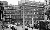 The former entrance off Stephenson Plac