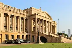 Image 14The old Sri Lankan Parliament building, near the Galle Face Green in Colombo. It now serves as the Presidential Secretariat's headquarters. (from Sri Lanka)