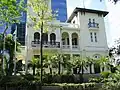 The Levin House, used for many years by the former Soviet embassy, Rothschild Boulevard, Tel Aviv (1924)