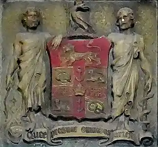 Arms of the Royal College of Surgeons, 1893.: 87 