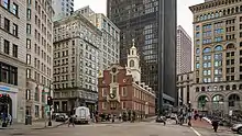 Image 46The Old State House, a museum on the Freedom Trail near the site of the Boston Massacre (from Boston)