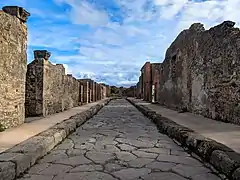 Street in Pompeii