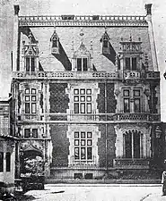 Grigore Cerkez House on Strada Sevastopol, Bucharest, 1898, demolished in 1977, probably by Grigore Cerkez