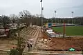 Swayze Field expansion construction.