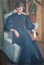 Portrait of Olga, 1907, his fiancée