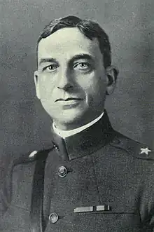 Black and white photo of Brigadier General Oliver Lyman Spaulding in uniform, head and shoulders, looking slightly left