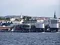 Museum seen from the North Sea