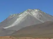 Ollagüe seen from Bolivia