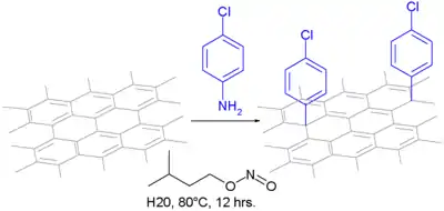 On Water Nanotube Functionalization