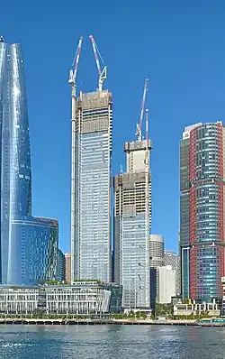 One Sydney Harbour under construction