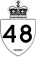 Highway 48 marker