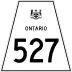 Highway 527 marker