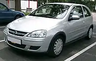 Opel Corsa three-door (2004–2007)