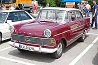 Opel Rekord P2 four-door saloon