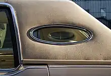 Opera window, 1979 Lincoln Continental Town Car