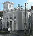 Timothy Lester House (1846), 431 Orange St., towered Italian villa.