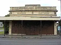 A disused store in Orepuki