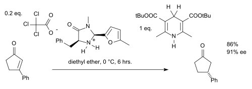 Organocatalytic Transfer Hydrogenation Enones Tuttle 2006