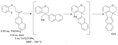 Organopalladium Migration Huang 2004