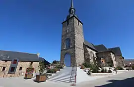 The church of Saint-Martin, in Orgères