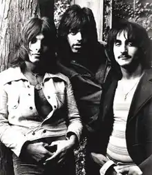 From left to right: Louis Dambra, Gary Justin, John Garner, Raymond Cozzolino(not pictured) (c. 1971)