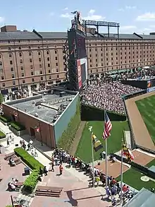 oriole park at camden yards b&o warehouse renovation