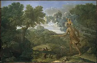 Nicolas Poussin, Blind Orion Searching for the Rising Sun (1658), The Metropolitan Museum of Art, New York