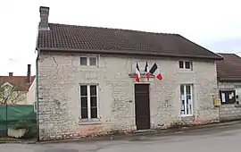 The town hall in Ormoy-lès-Sexfontaines