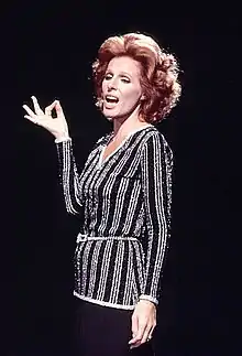 Vanoni in concert in the 1960s