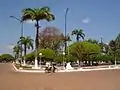 Main square of the city, Riberalta, Bolivia