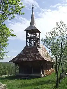 Wooden church in Orțița