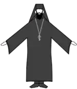 Hieromonk (celibate Priest)