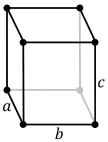 Orthorhombic crystal structure for bromine