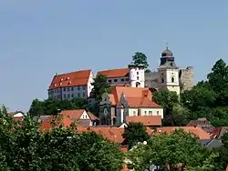 Parsberg Castle and the Church of Saint Andrew