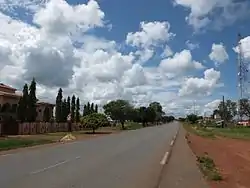 Entrance to the town