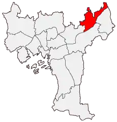 Location of Bydel Grorud