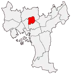 Location of Bydel Sagene