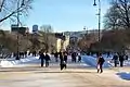 Karl Johans gate in winter